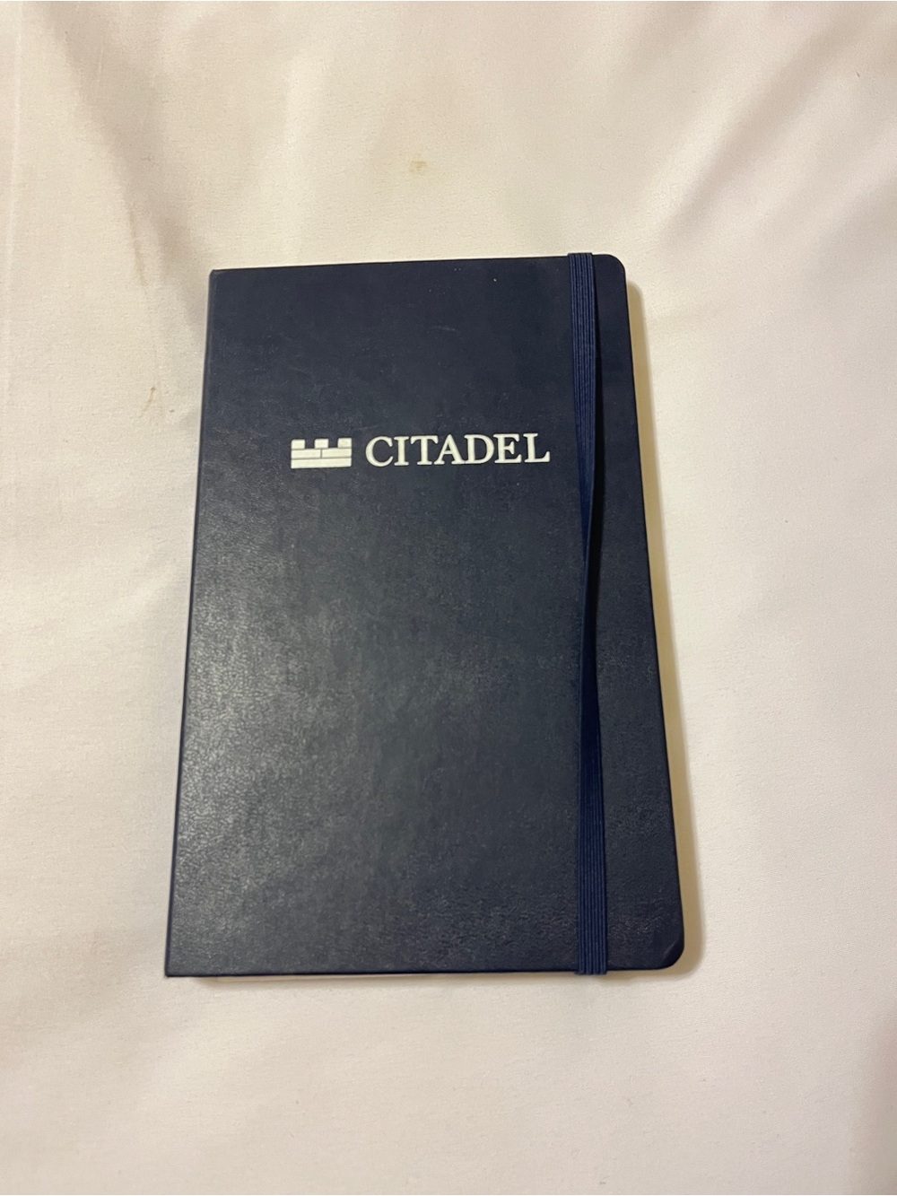 Moleskine Citadel Navy Blue Hardcover Lined Pocket Journal Notebook 3.5x5.5